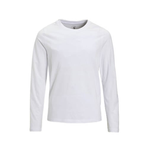 anytime longsleeve wit afbeelding