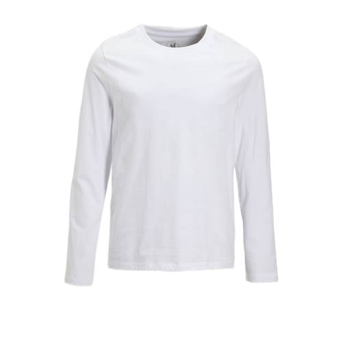 anytime longsleeve wit afbeelding