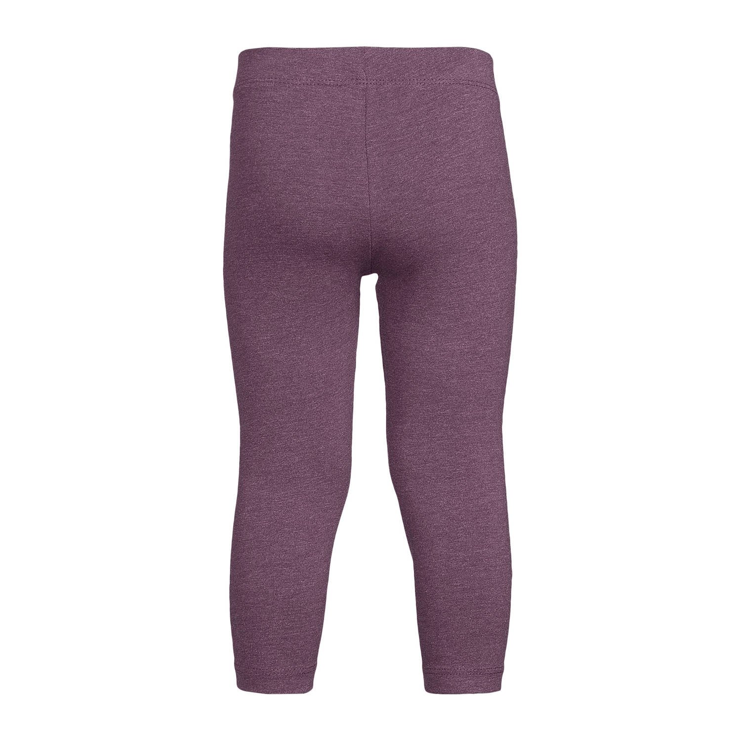 anytime capri legging paars melange