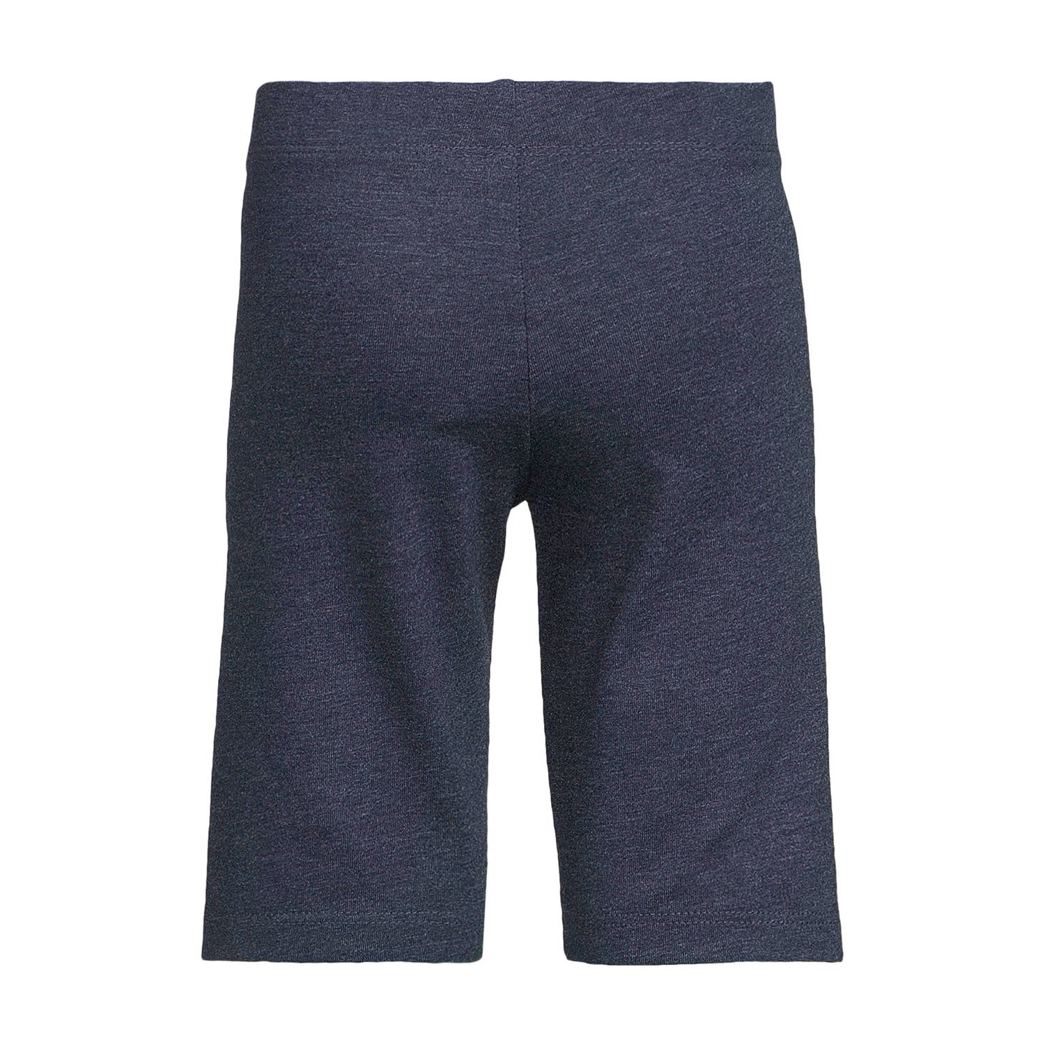 anytime skinny biker short donkerblauw melange