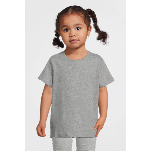 anytime T-shirt grijs melange afbeelding