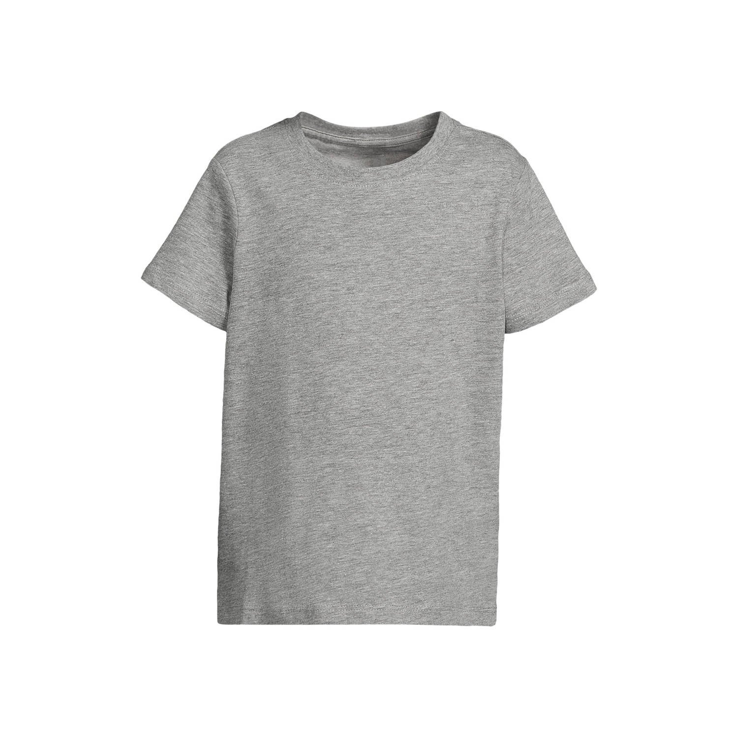 Anytime T-shirt grijs melange