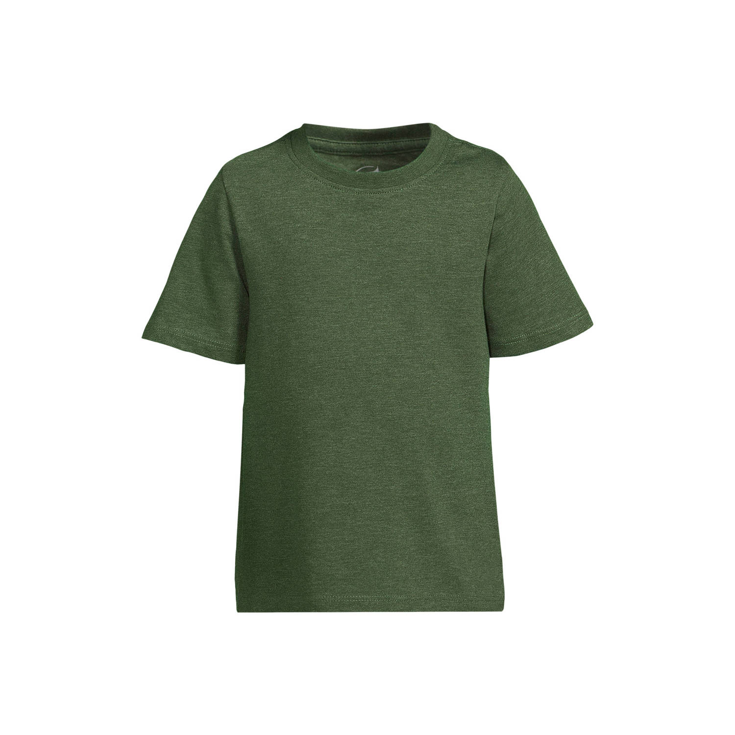 Anytime T-shirt groen melange