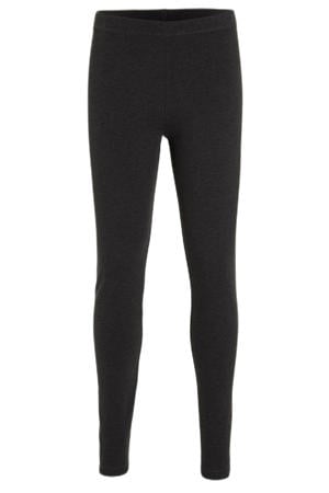 legging donkergrijs melange