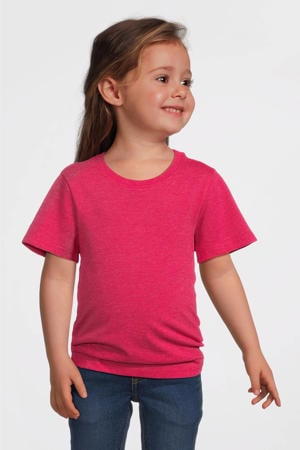T-shirt roze melange