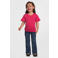 Anytime T-shirt roze melange