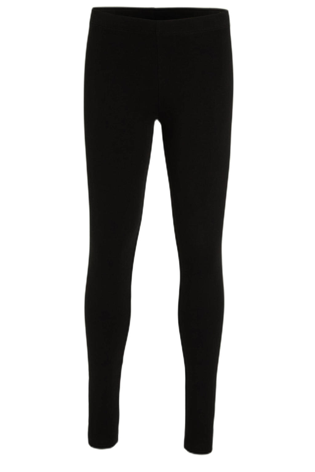 Adorel Meisjes Leggings Katoen Effen Kinderlegging Set van 2 Grijs