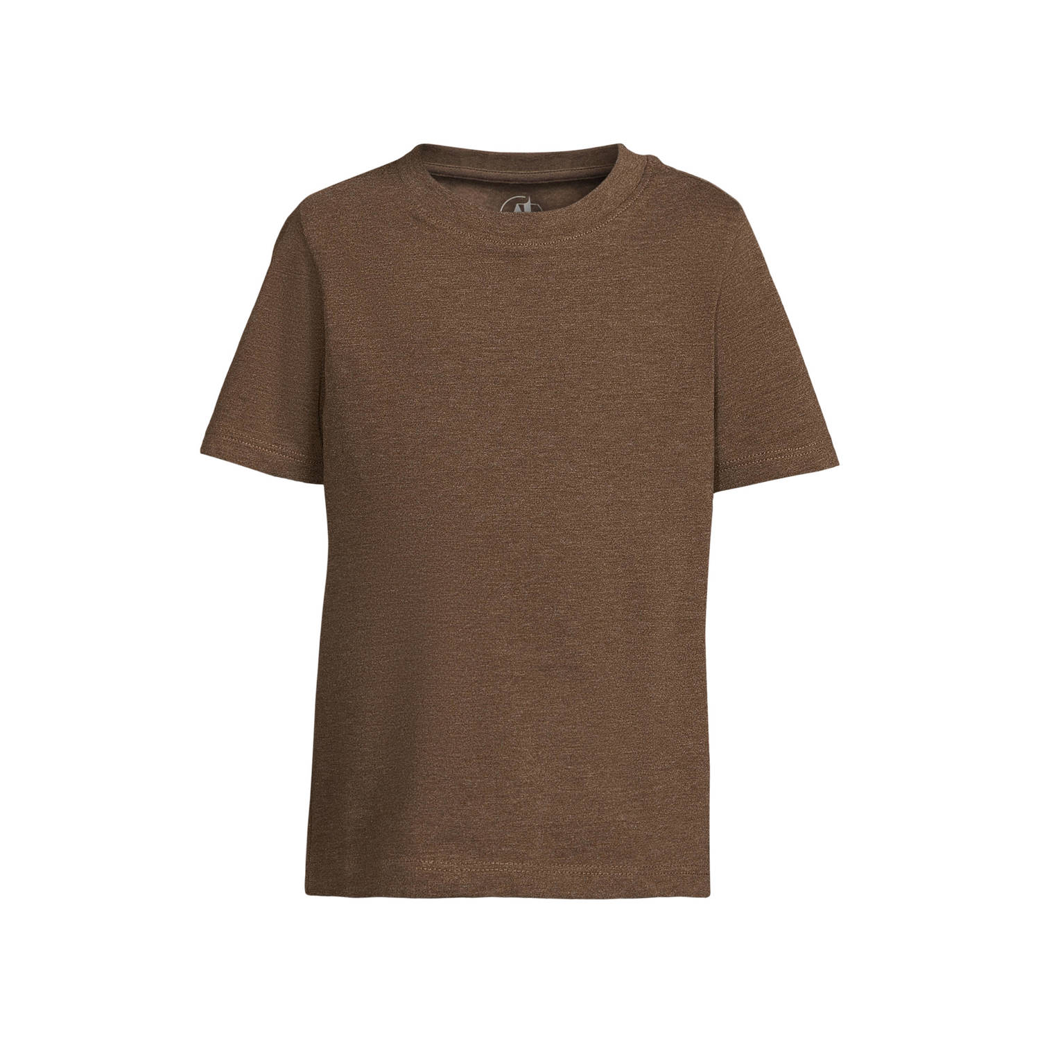 Anytime T-shirt bruin melange