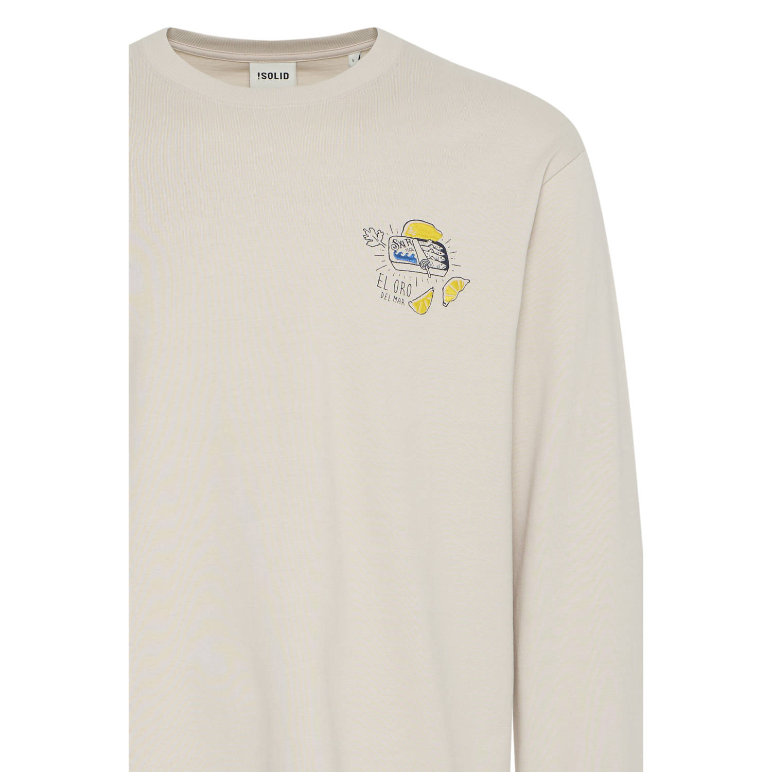 Solid sweater beige