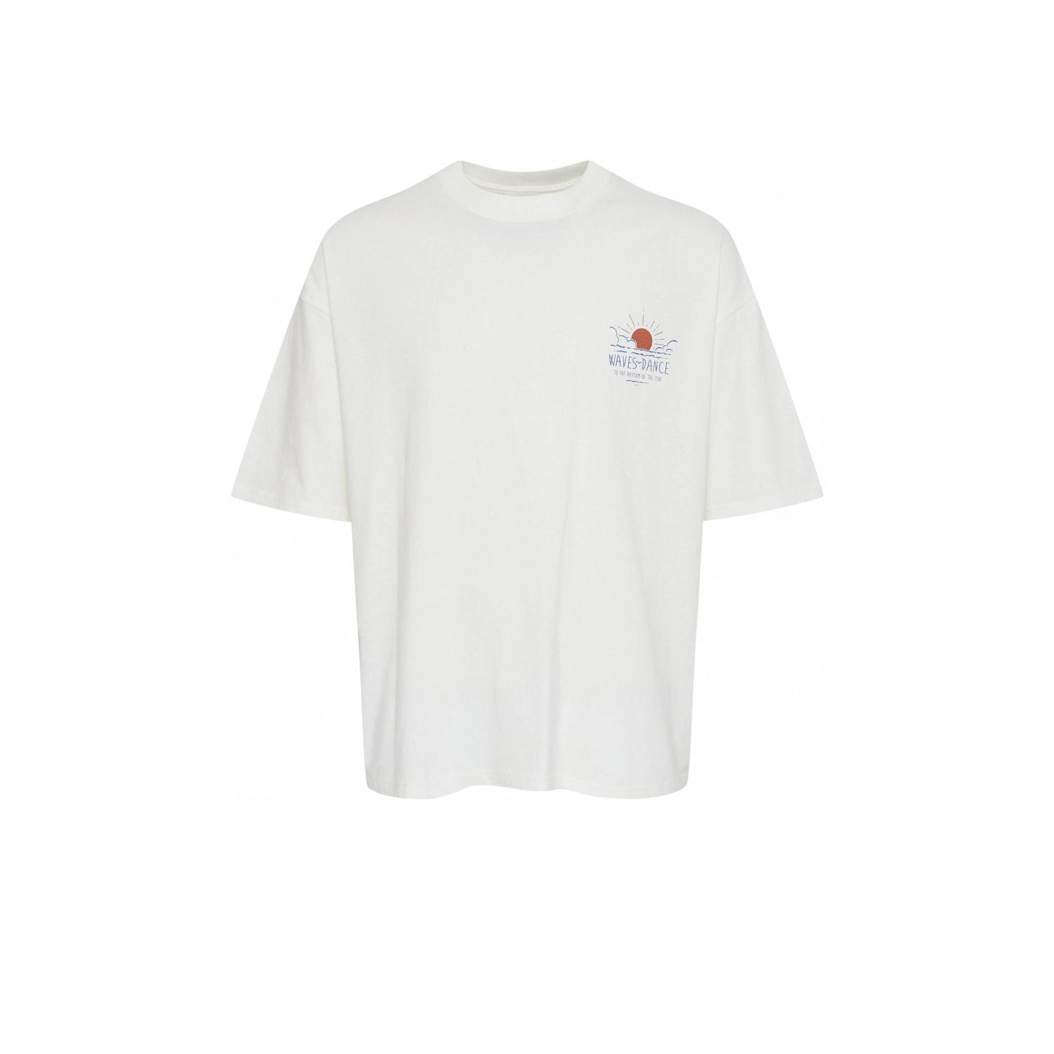 Solid T-shirt wit