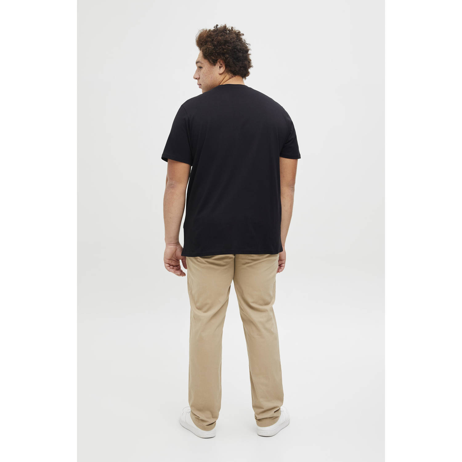 JACK & JONES PLUS SIZE T-shirt zwart