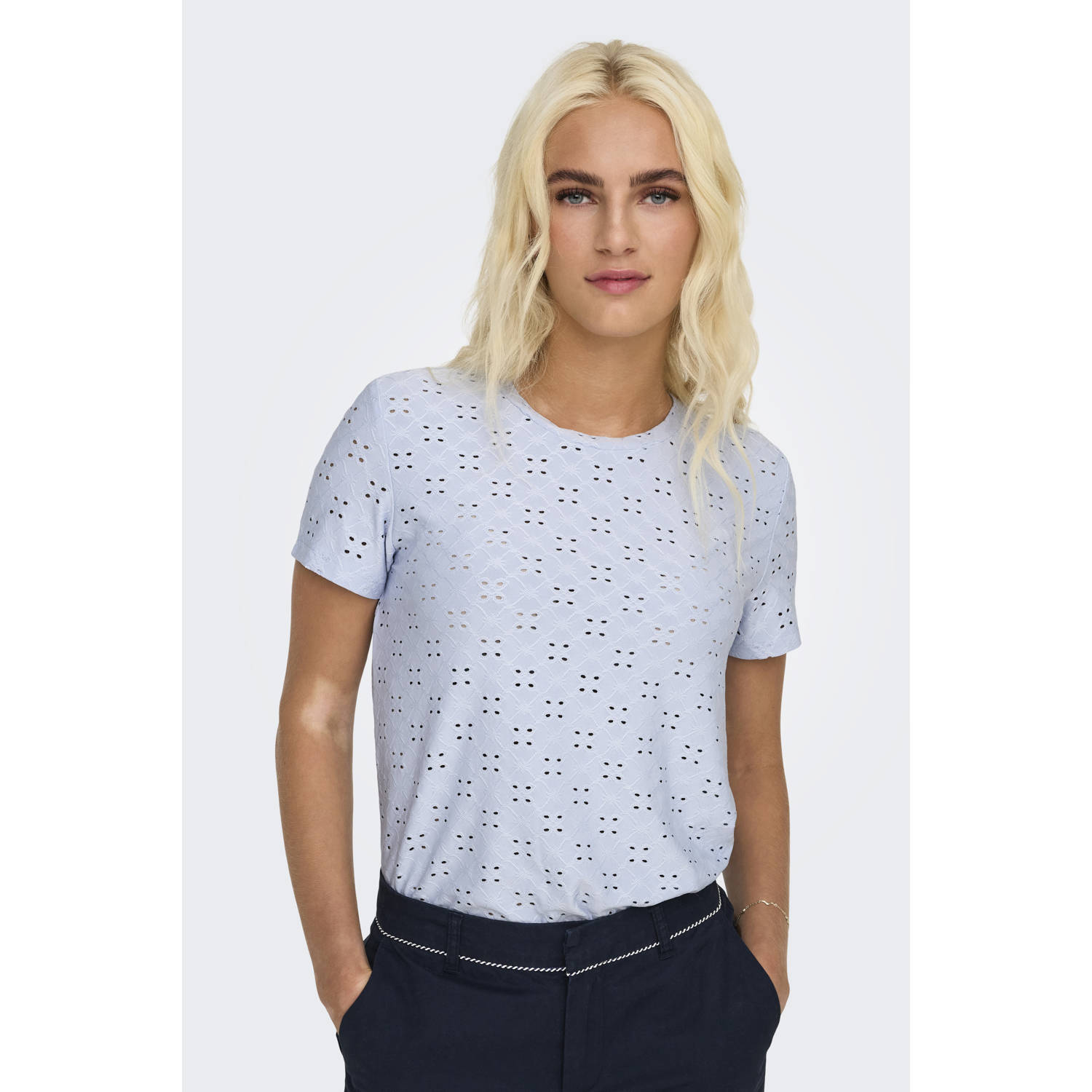JDY top broderie