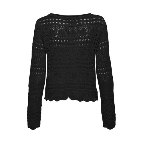 JDY top zwart gebreid afbeelding