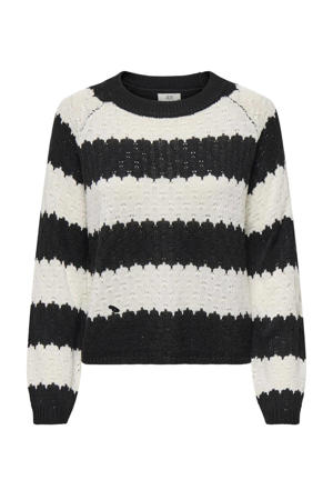 pullover zwart gebreid