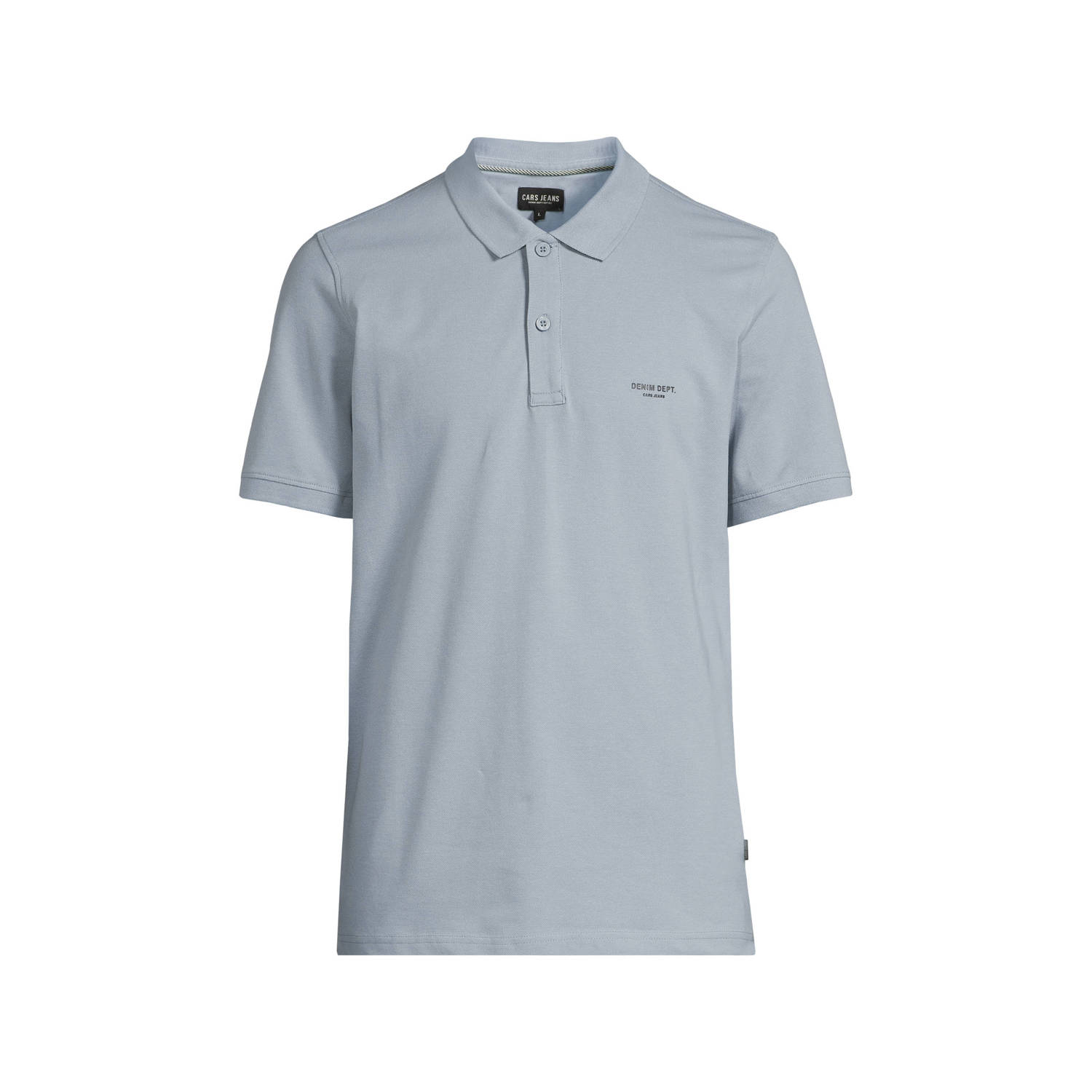 Cars regular polo grijsblauw