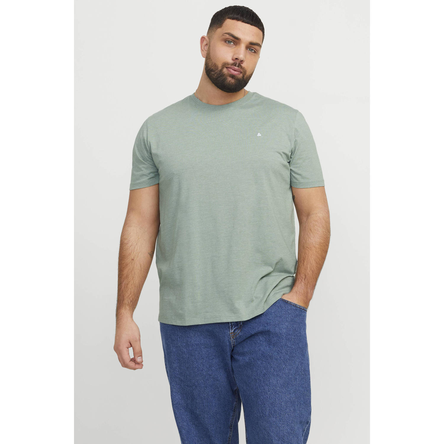 Jack & Jones PlusSize T-shirt JJEPAULOS TEE SS CREW NECK NOOS PLS