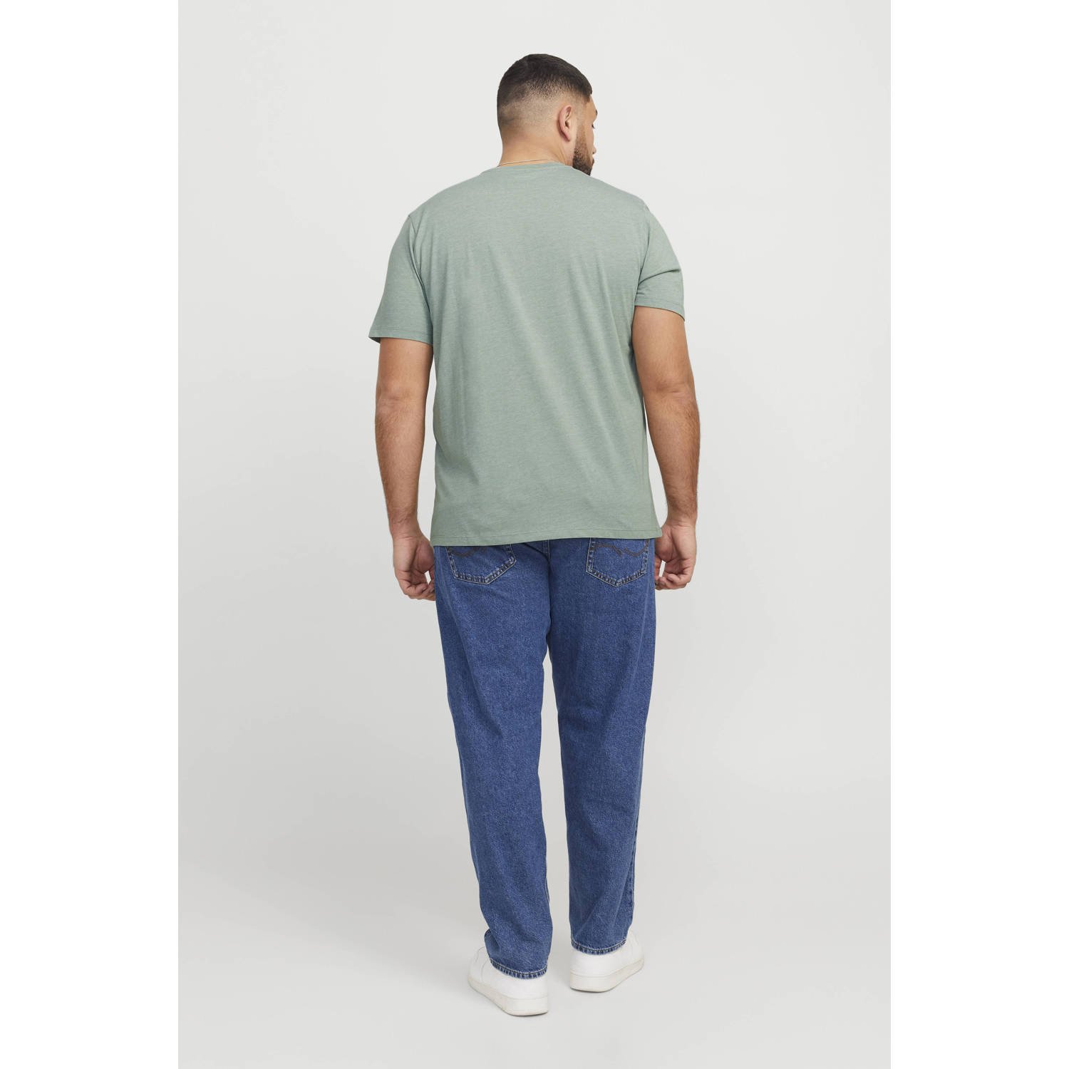 JACK & JONES PLUS SIZE T-shirt groen