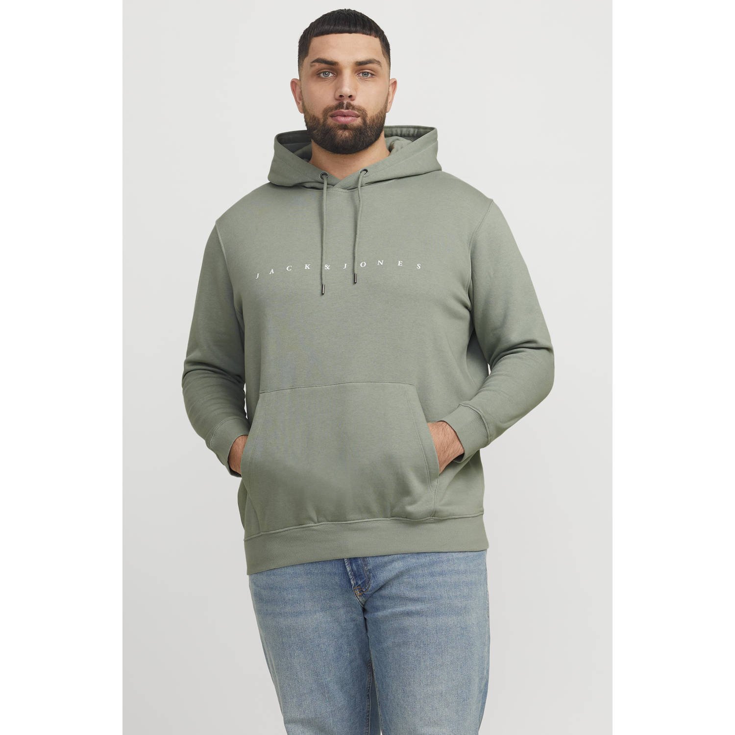 Jack & Jones PlusSize Hoodie JJESTAR JJ SWEAT HOOD NOOS PLS