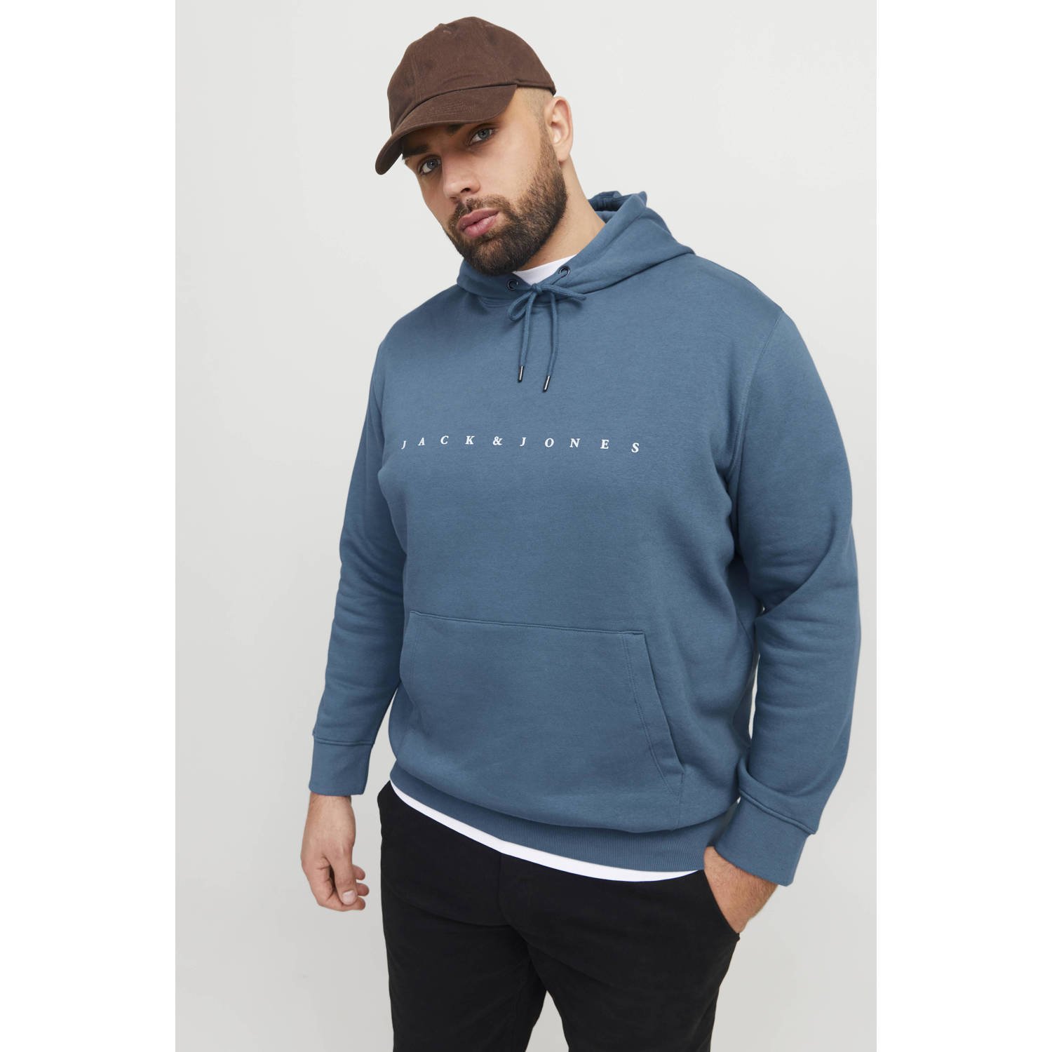 Jack & Jones PlusSize Hoodie JJESTAR JJ SWEAT HOOD NOOS PLS
