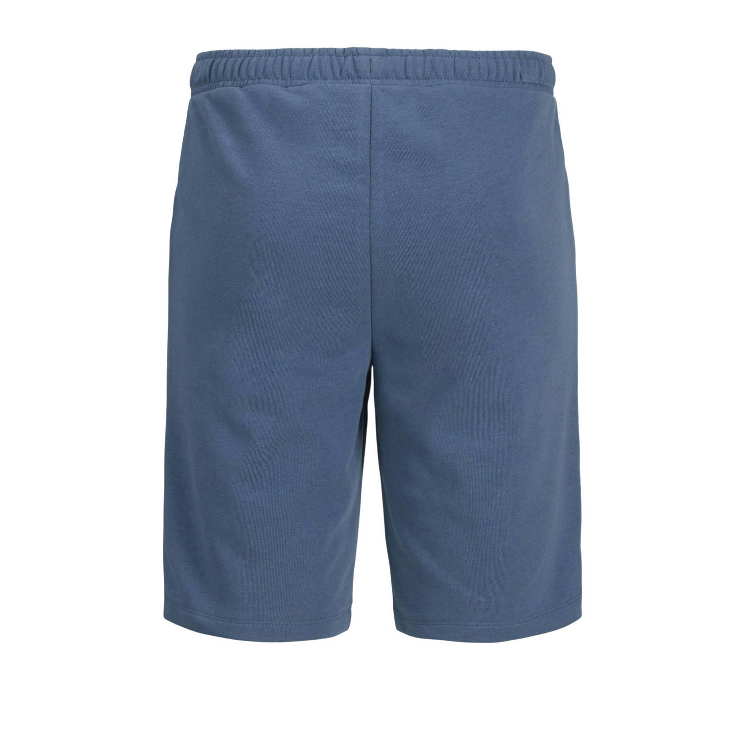 JACK & JONES JUNIOR sweatshort JPSTLOGO met logo middenblauw