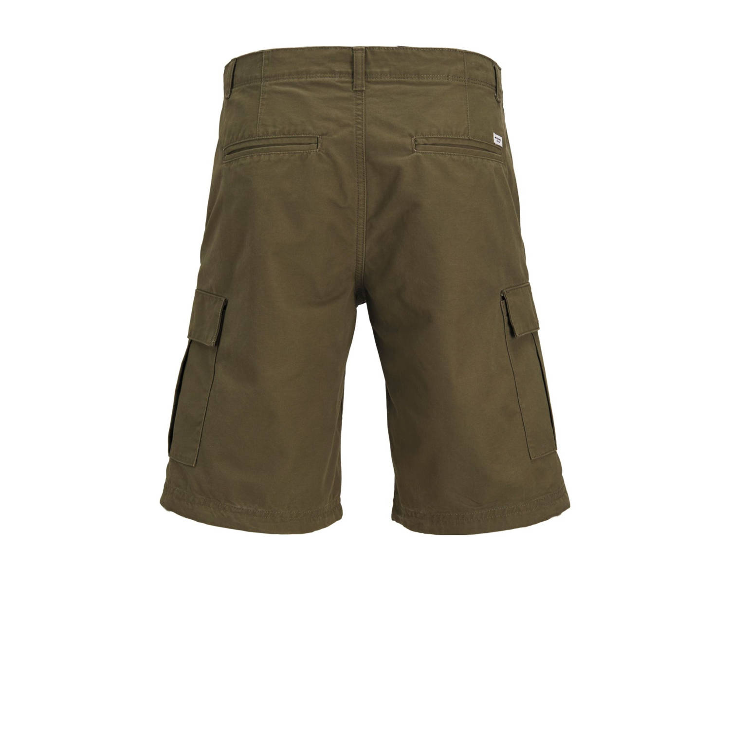 JACK & JONES JUNIOR loose cargo short olijfgroen