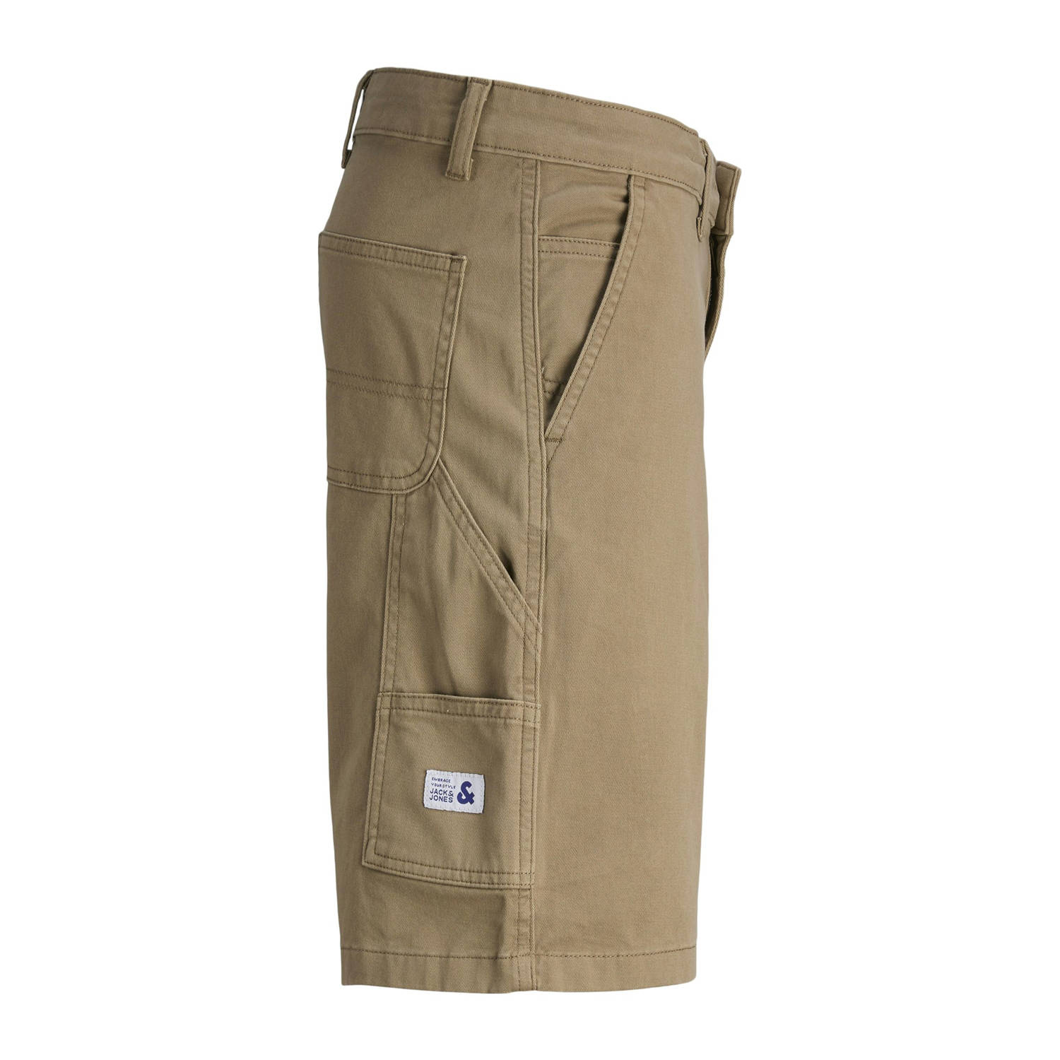 JACK & JONES JUNIOR casual short lichtbruin