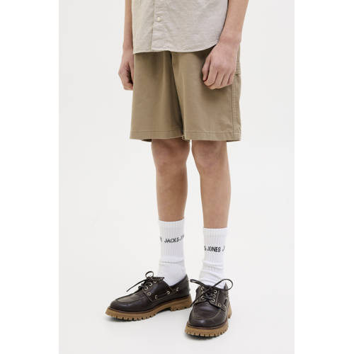 JACK & JONES JUNIOR casual short lichtbruin afbeelding