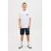 JACK & JONES JUNIOR sweatshort JPSTLOGO met logo marineblauw