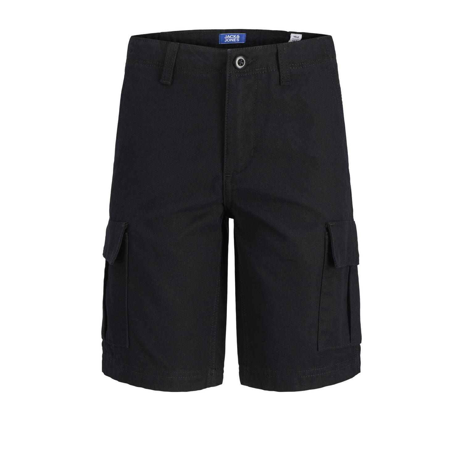 JACK & JONES JUNIOR loose cargo short zwart