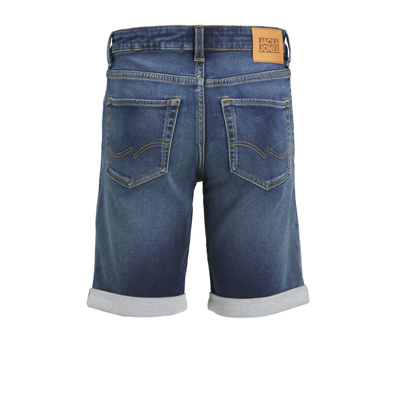 JACK & JONES JUNIOR denim short medium blue denim