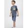 JACK & JONES JUNIOR denim short medium blue denim
