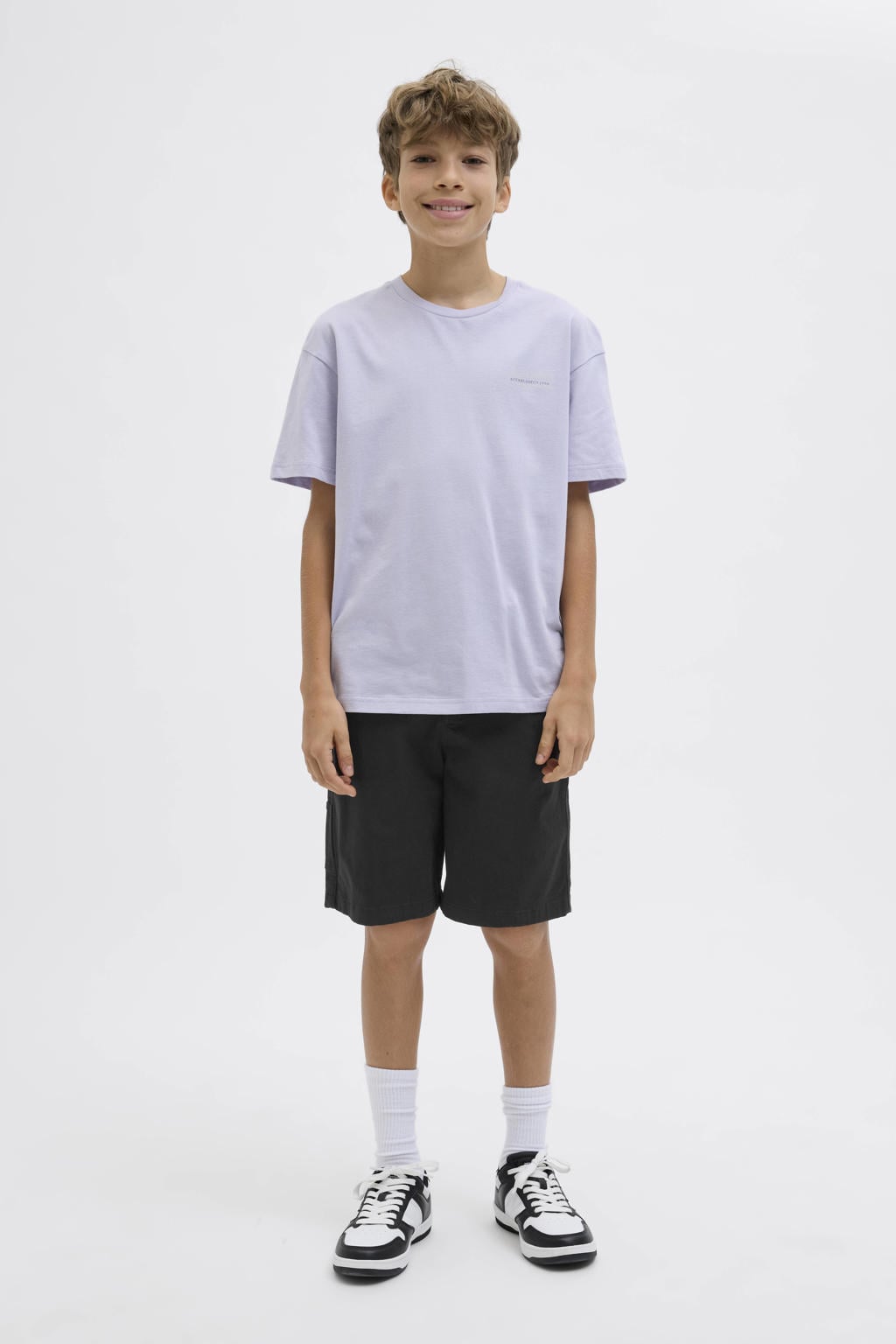 JACK & JONES JUNIOR casual short zwart