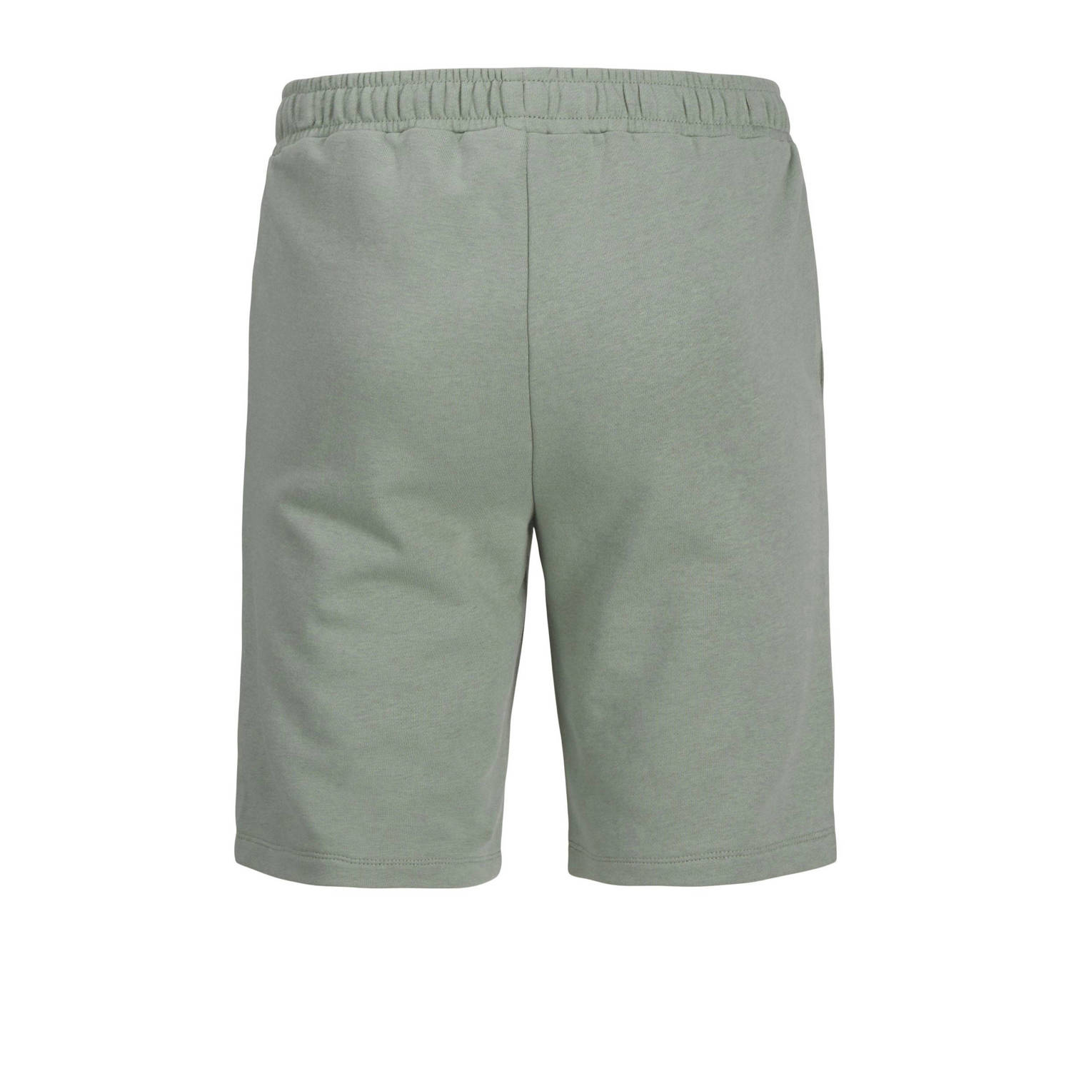 JACK & JONES JUNIOR sweatshort JPSTLOGO met logo zachtgroen