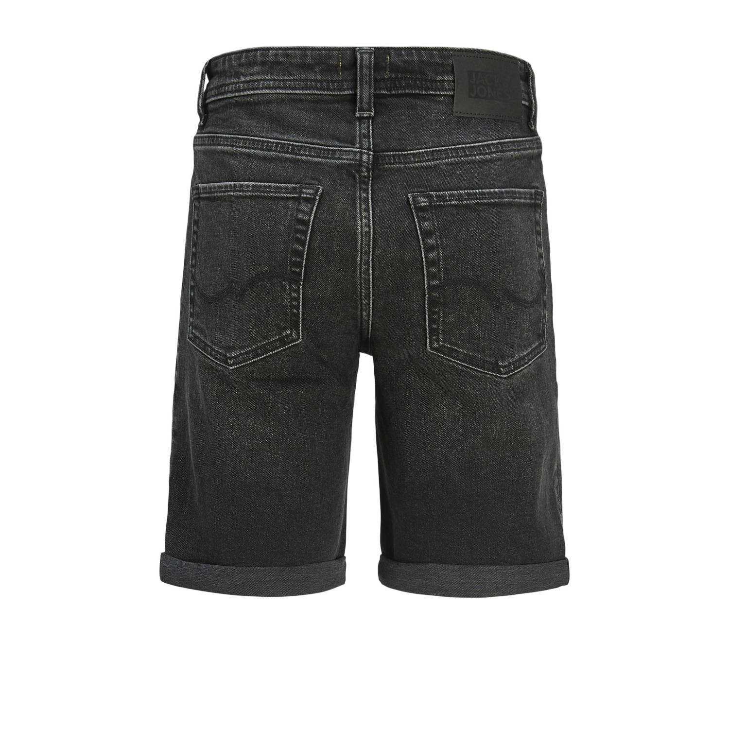 JACK & JONES JUNIOR regular denim short black denim