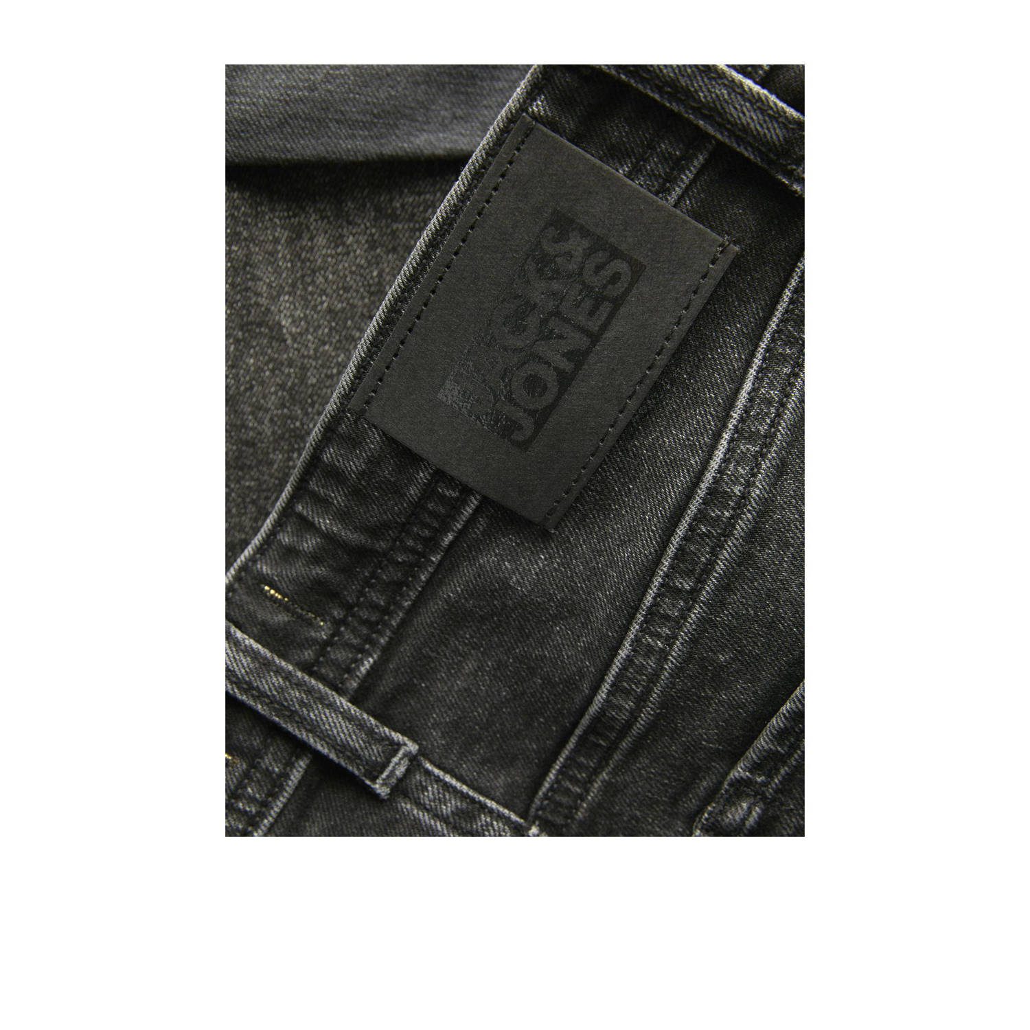 JACK & JONES JUNIOR regular denim short black denim