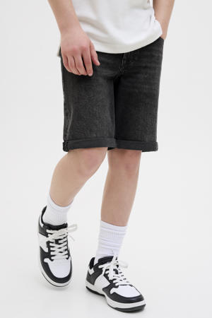 regular denim short black denim