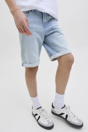denim short light blue denim