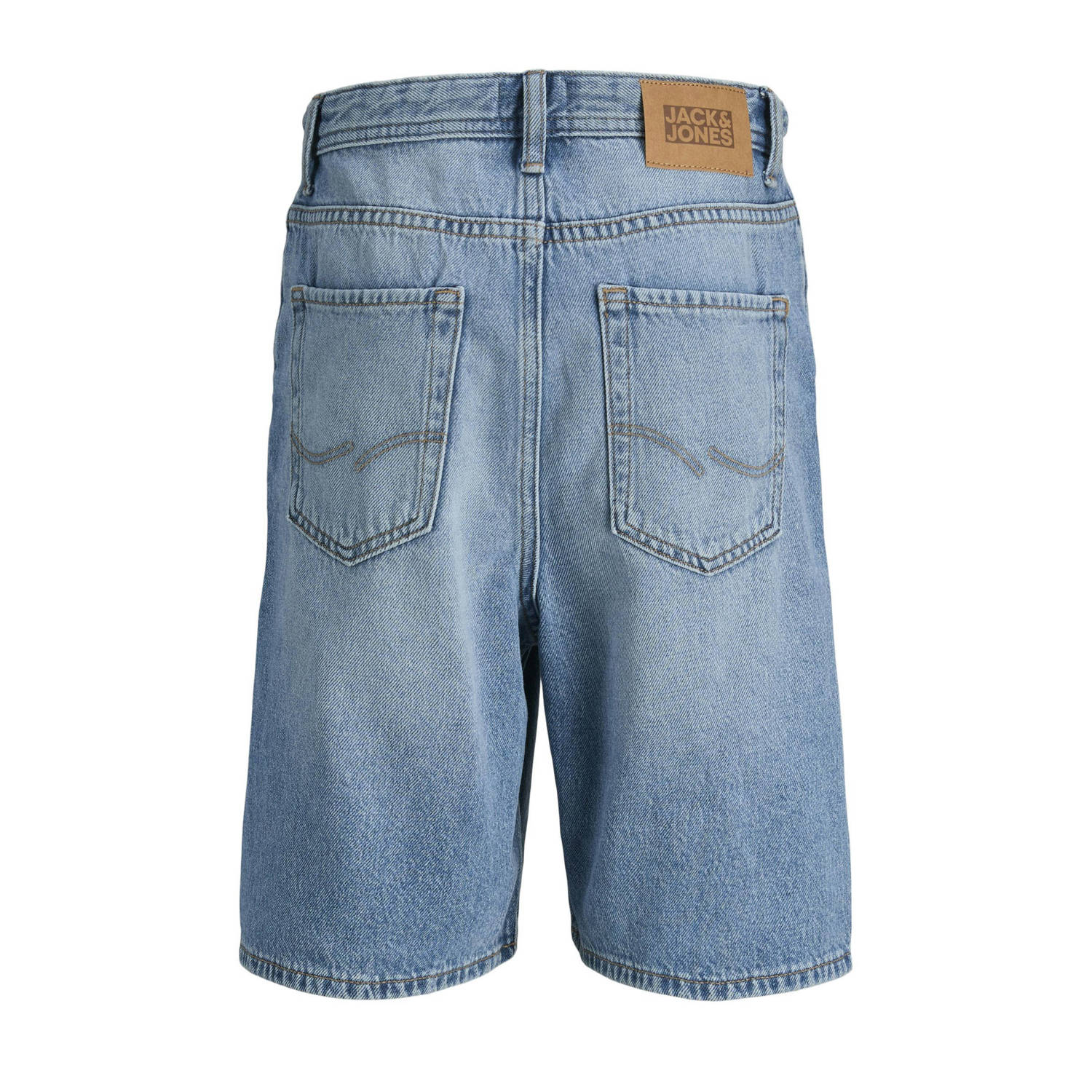 JACK & JONES JUNIOR denim short light blue denim