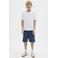 JACK & JONES JUNIOR denim short dark blue denim