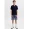 JACK & JONES JUNIOR regular denim short dark blue denim