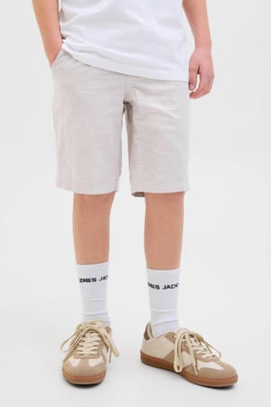 casual short lichtgrijs