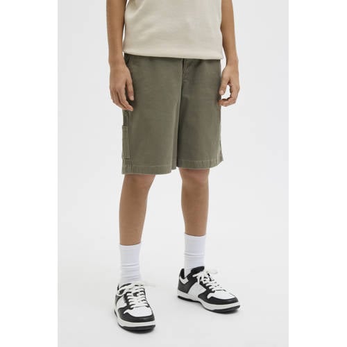 JACK & JONES JUNIOR casual short olijfgroen afbeelding