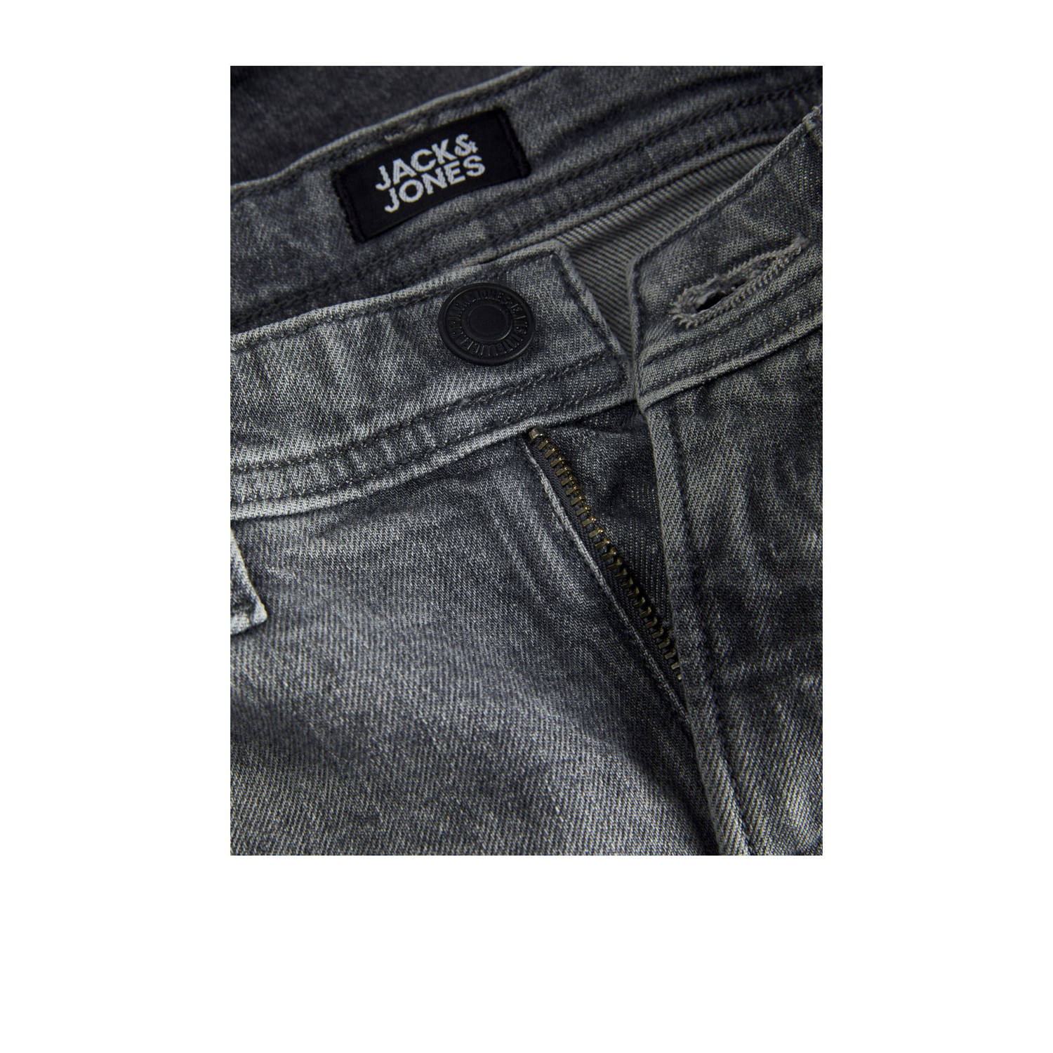 JACK & JONES JUNIOR regular denim short grey denim