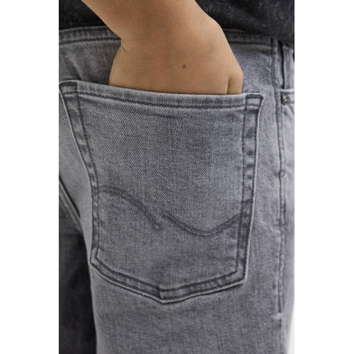 JACK & JONES JUNIOR regular denim short grey denim afbeelding