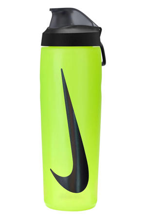 bidon 700 ml Refuel Locking Lid geel/zwart/wit