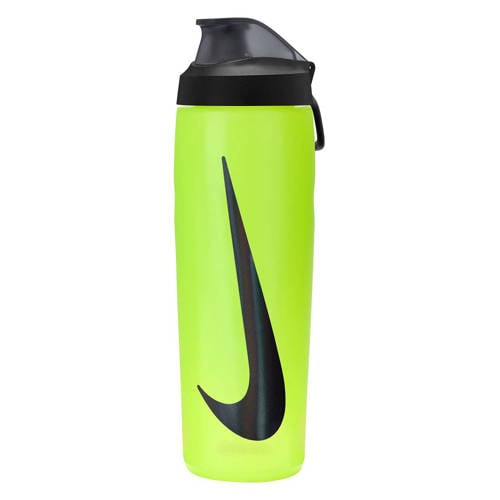 Nike bidon 700 ml Refuel Locking Lid geel/zwart/wit afbeelding