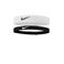 Nike hoofdbanden Flex - wit/zwart (set van 2)