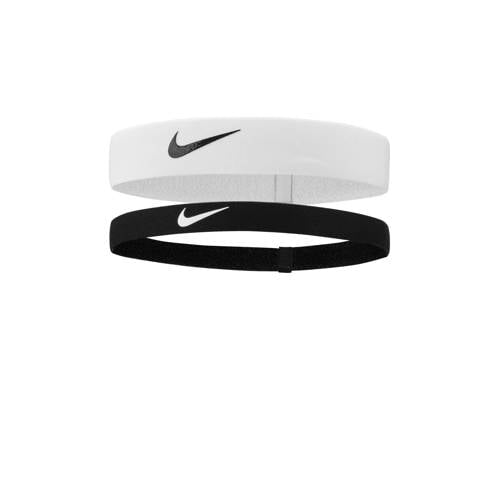 Nike hoofdbanden Flex - set van 2 wit/zwart afbeelding