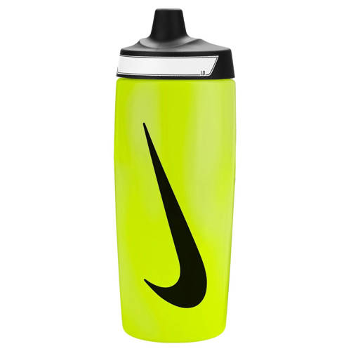 Nike bidon 530 ml Refuel Bottle Grip geel/zwart afbeelding