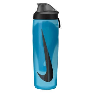 bidon  700 ml Refuel Locking Lid blauw/zwart